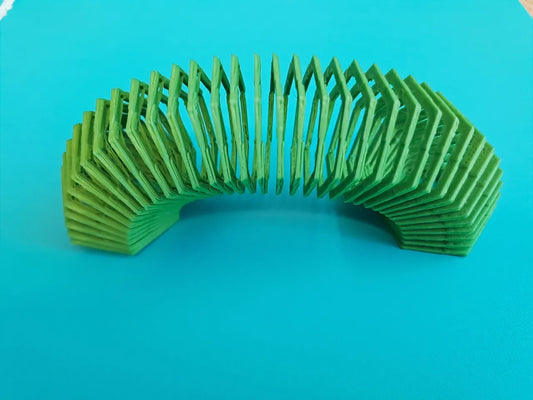 Hexagonal Spring Coil Fidget